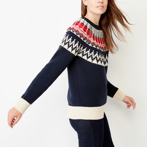 Roots女装第2件5折Tundra Fair Isle Sweater