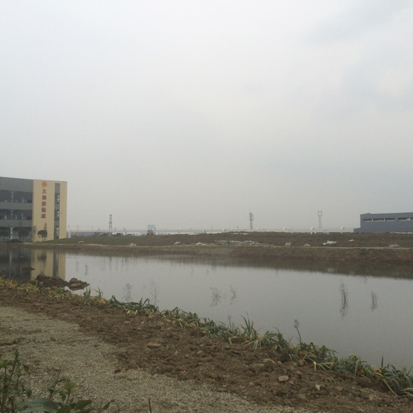 尚未完全开发的园区