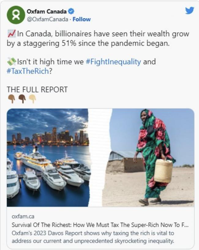 疫情3年,加拿大超级富豪的财富惊人地增长了51% 疫情3年,加拿大超级富豪的财富惊人地增长了51%