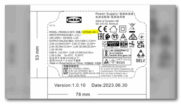 宜家召回这款充电器 烧伤触电危险