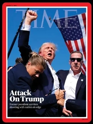 特朗普今年多次成为《时代》杂志封面人物。