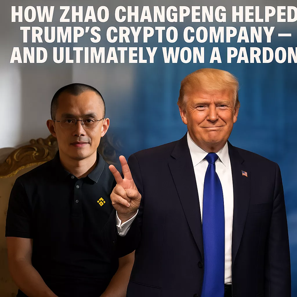 赵长鹏详述入狱过程 赞美川普 猛批拜登司法部