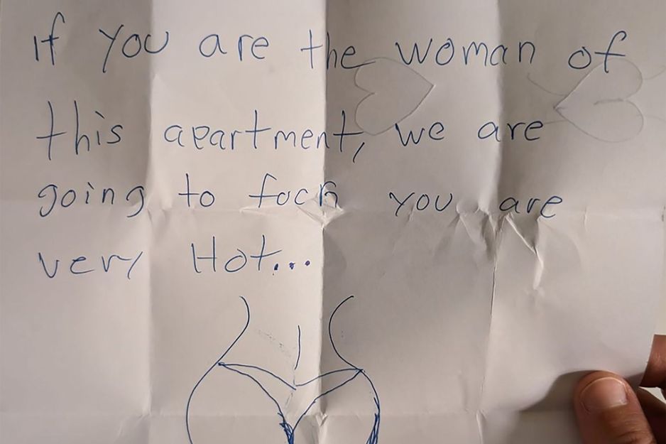 令人不安的信件导致本那比女子遭受刑事骚扰逮捕但未被起诉