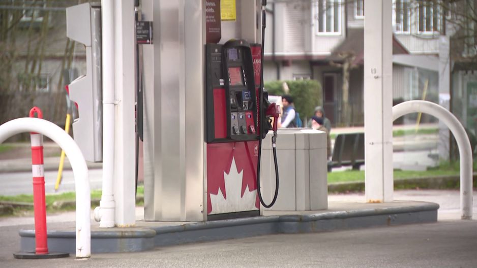 2025年4月1日,素里市的油价情况。(CityNews图片)