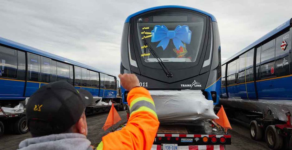 Alstom Skytrain MarkV在金斯顿