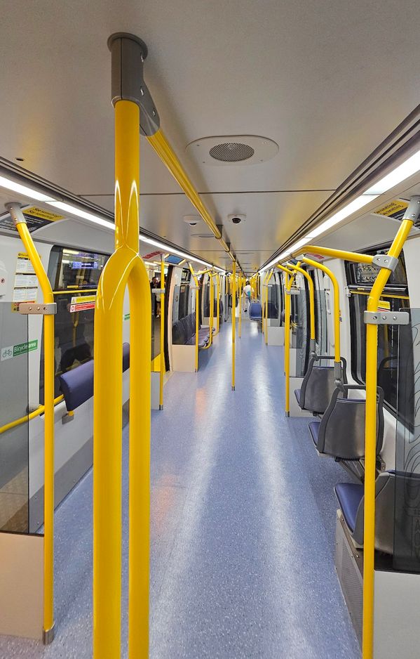 Mark V SkyTrain新列车2025年7月