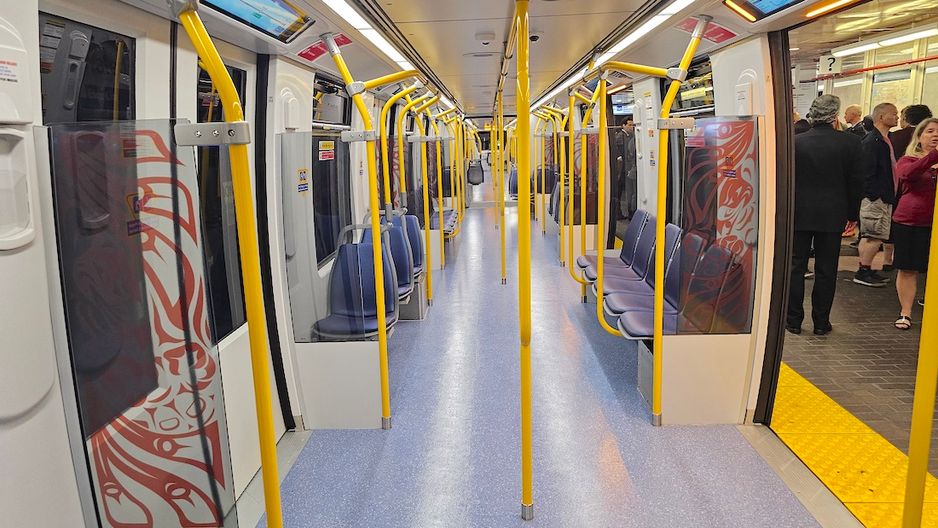 Mark V SkyTrain新列车2025年7月