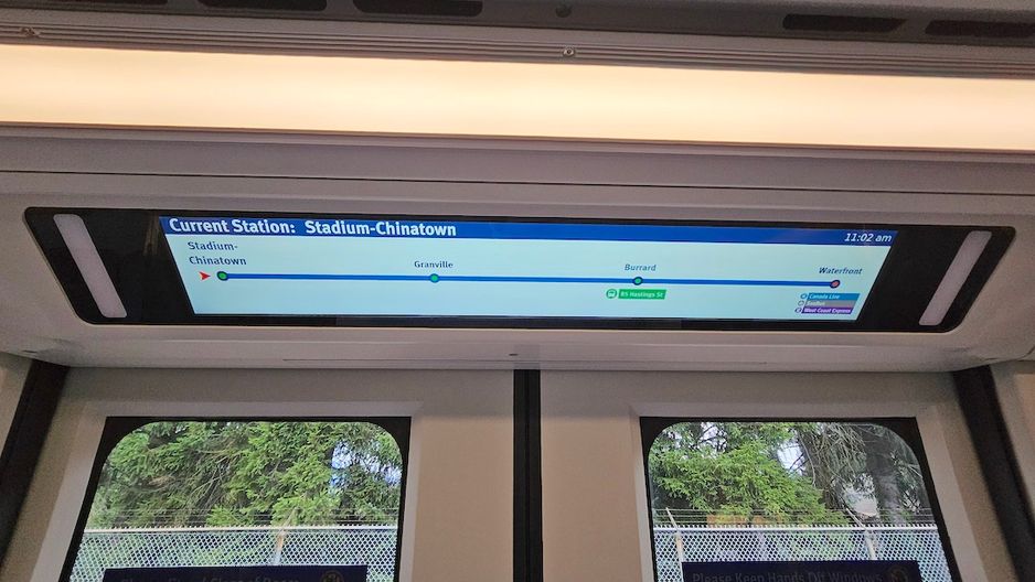 Mark V SkyTrain新列车2025年7月