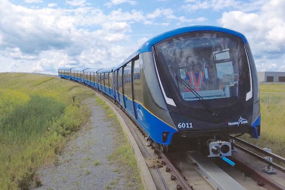 skytrain mark v列车测试 alstom 2023年8月