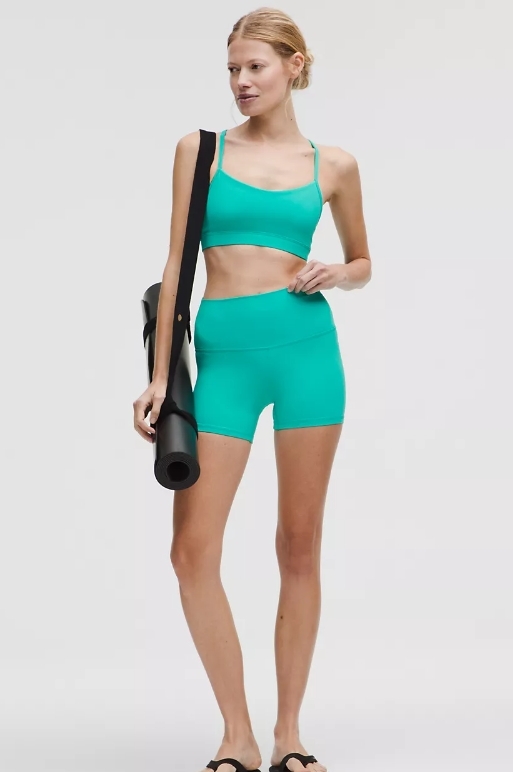 lululemon 高腰短裤49元