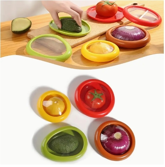 4 件装大容量水果储物盒7.6元