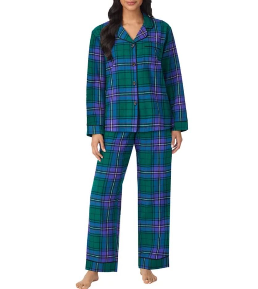 Bedhead 女士纯棉法兰绒睡衣套装