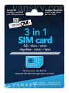 全新 Speak Out 3 in 1 SIM Card