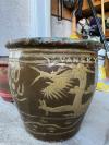 两个二龙戏珠大花盆19寸直径。1个$50，两个$80hyape