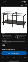 出售IKEA 玻璃桌。一套30
