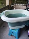 儿童浴盆 可以折叠 很新 Joyce天车附近自取 20 刀