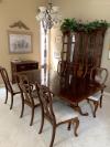 实木桌椅一套
